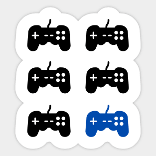 Retro Gaming Controller Sticker